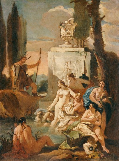 Diana en Acteon door Giovanni Battista Tiepolo