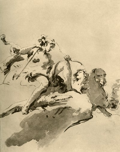 Diana, midden 18e eeuw, 1928 door Giovanni Battista Tiepolo