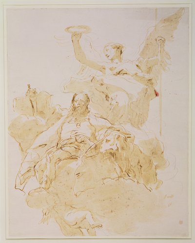 Verheerlijking van de Porto Familie door Giovanni Battista Tiepolo
