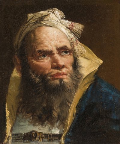Hoofd van een Filosoof, ca. 1750-55 door Giovanni Battista Tiepolo