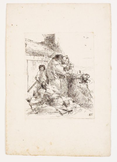 Slangenoffer door Giovanni Battista Tiepolo