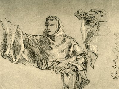 St. Antonius van Padua, ca. 1755, 1928 door Giovanni Battista Tiepolo