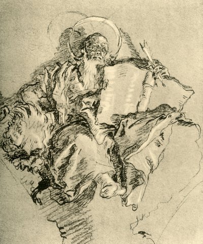 St. Mark, 1743 door Giovanni Battista Tiepolo