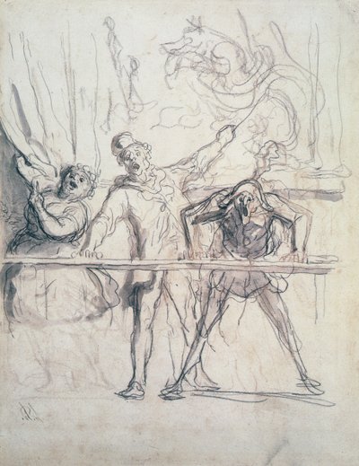 Studie, 18e eeuw door Giovanni Battista Tiepolo