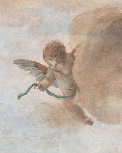 De val van de demonen, Verhalen van Scipio, detail, 1731 (detail) door Giovanni Battista Tiepolo
