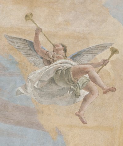 De Val van de Demonen, Verhalen van Scipio (detail), 1731 door Giovanni Battista Tiepolo