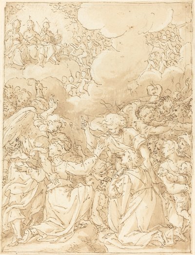 Het Laatste Oordeel door Giovanni Battista della Rovere