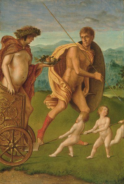 Allegorie van Heroïsche Deugd door Giovanni Bellini
