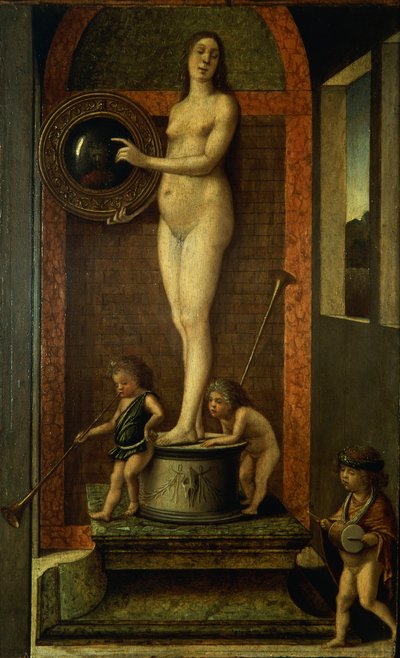 Allegorie van Voorzichtigheid door Giovanni Bellini