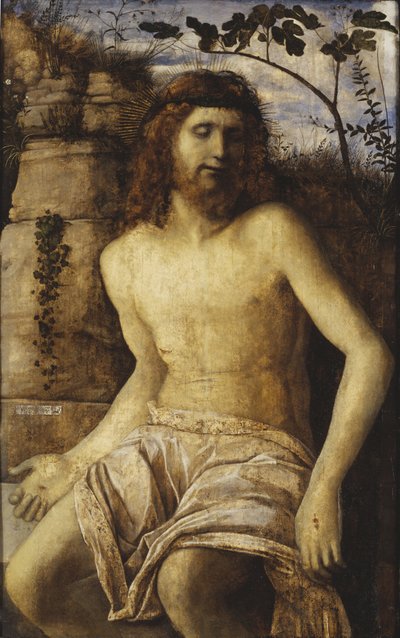 Christus gekroond met doornen, ca. 1500 door Giovanni Bellini
