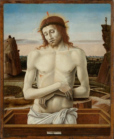 Imago Pietatis door Giovanni Bellini