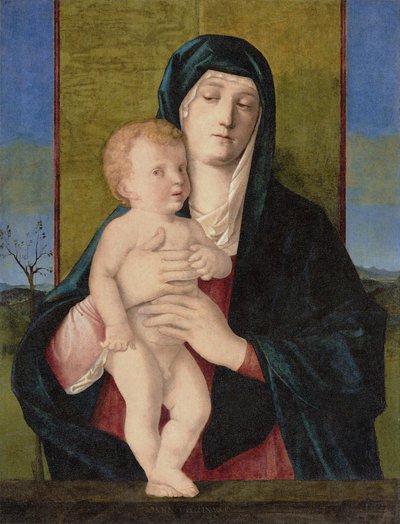 Madonna met kind (Madonna Corsini) door Giovanni Bellini