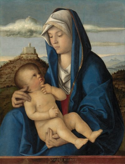 Madonna met kind door Giovanni Bellini