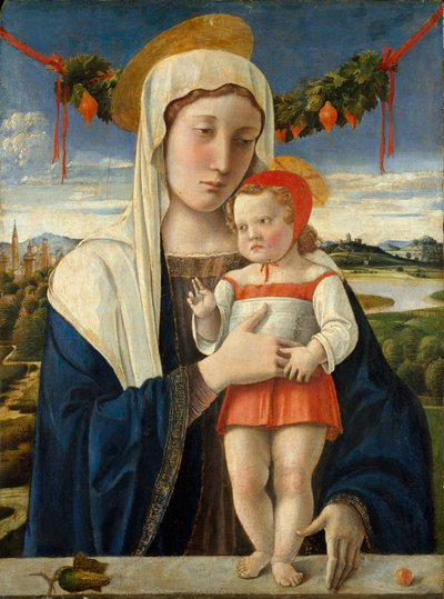 Madonna en Kind, c.1470 door Giovanni Bellini