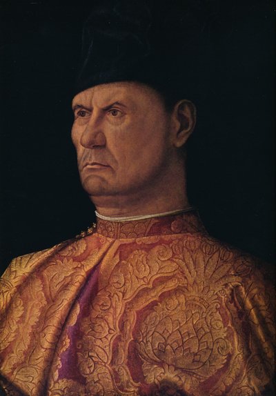Portret van een Condottiere, 1475-1480 door Giovanni Bellini