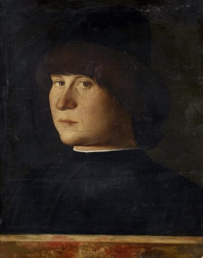 Portret van een jonge man, ca. 1500-1510 door Giovanni Bellini