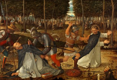 De moord op St. Peter Martyr, ca. 1509 door Giovanni Bellini