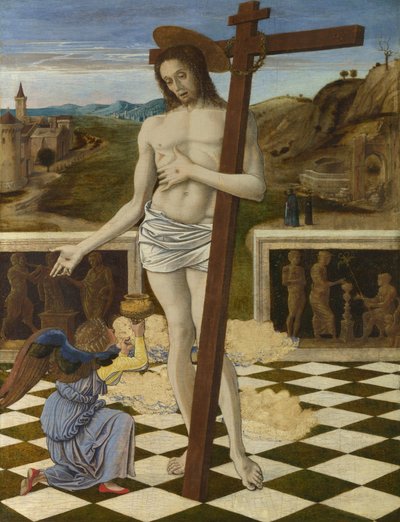Het bloed van de Verlosser, ca. 1460 door Giovanni Bellini