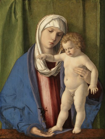 Maagd en kind, c.1488-90 door Giovanni Bellini