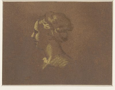 Meisjeskopje door Giovanni Benedetto Castiglione
