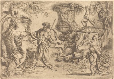 Temporalitas Aeternitas door Giovanni Benedetto Castiglione