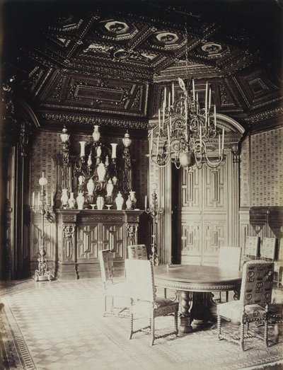 Het Stroganov-paleis in Sint-Petersburg. De eetkamer door Giovanni Bianchi
