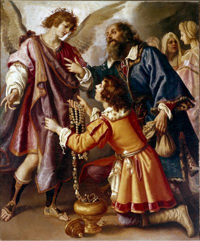 De aartsengel Raphael weigert Tobie