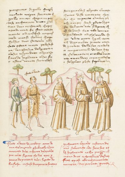 Decameron, De val van een engel - Arrestatie van Berto, Vierde dag, kort verhaal 2 door Giovanni Boccaccio