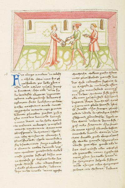 Décaméron, Le demi-monde; Gulfardo payant Ambruogia, Huitième journée, nouvelle 1. door Giovanni Boccaccio