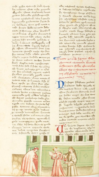 Decameron, De wormeneter Rinaldo mishandelt Agnesa