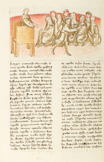 Decameron, De welsprekendheid van broeder Ciboule: Cipolla bedriegt de gelovigen, Zesde dag, kort verhaal 10. door Giovanni Boccaccio