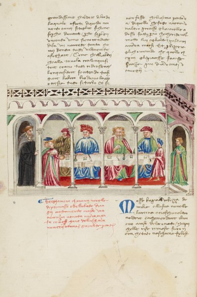 Decameron, De verheven waardigheid van de armen - Hugues Primat et abbé de Cluny, Eerste dag, kort verhaal 7 door Giovanni Boccaccio