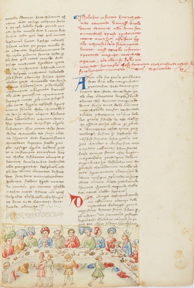 Decameron, Terugkeer door de lucht; Torello di Stra en Adalieta ontmoeten elkaar weer, Tiende dag, kort verhaal 9. door Giovanni Boccaccio