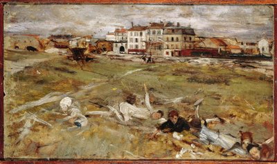 Italië, Parijse Voorstad door Giovanni Boldini