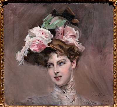 Portret van Beatrice Susanne Henriette van Bylandt door Giovanni Boldini