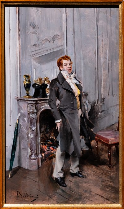 Portret van Coquelin Ainé door Giovanni Boldini