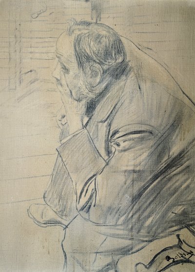 Portret van Edgar Degas door Giovanni Boldini