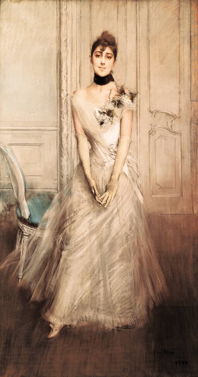 Portret van Emiliana Concha de Ossa door Giovanni Boldini