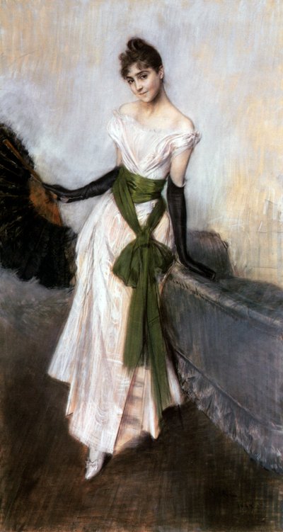 Portret van Emiliana Concha de Ossa door Giovanni Boldini