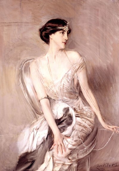 Portret van Genevieve Lantelme, c. 1907 door Giovanni Boldini