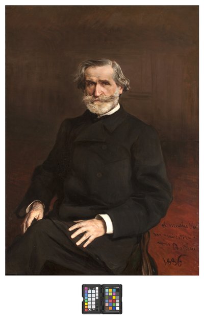 Portret van Giuseppe Verdi, 1886 door Giovanni Boldini