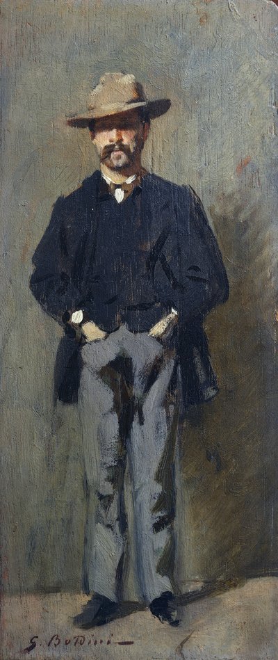 Portret van Leopoldo Pisacani door Giovanni Boldini