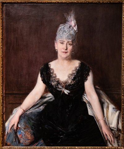 Portret van Madame Seligman door Giovanni Boldini