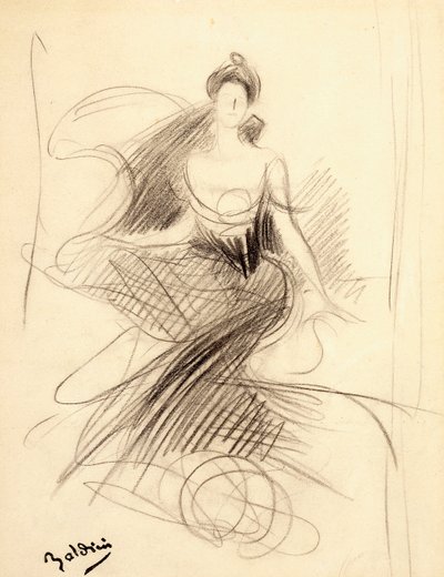 Portret van Madame X door Giovanni Boldini