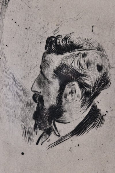 Portret van Paul Helleu door Giovanni Boldini