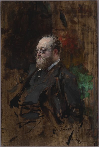 Portret van Ferdynand Bryndza (1837-1891) door Giovanni Boldini