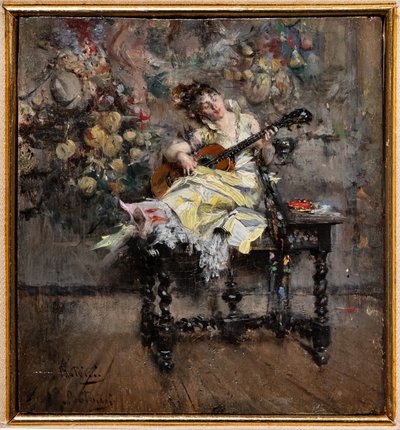 De Gitaarspeler door Giovanni Boldini
