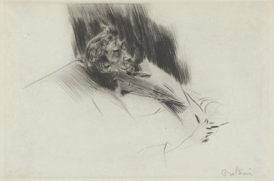 Whistler Slaapt door Giovanni Boldini