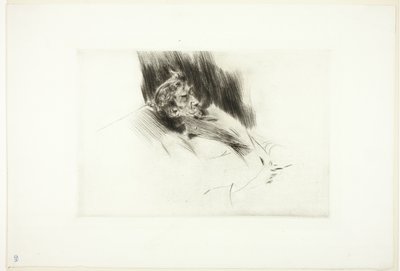 Whistler Slaapt door Giovanni Boldini