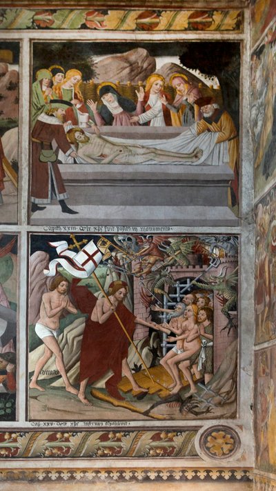 Scènes uit de Passie van Christus, ca. 1492 door Giovanni Canavesio
